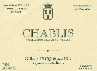 Gilbert Picq - Chablis 2023 (750ml) (750ml)